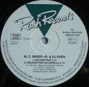 MC Miker G. & DJ Sven - Holiday Rap (12" Tweedehands) - Discords.nl