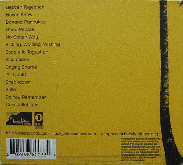 Jack Johnson - In Between Dreams (CD) - Discords.nl