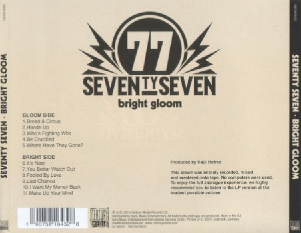 77 - Bright gloom (CD) - Discords.nl