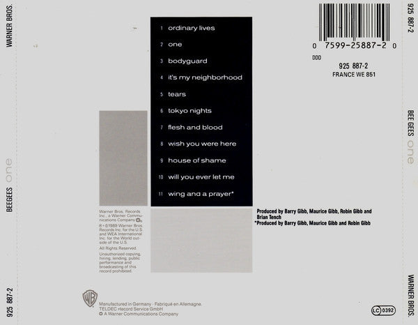 Bee Gees - One (CD Tweedehands) - Discords.nl