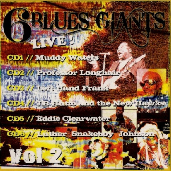 V/A (Various Artists) - 6 blues giants live 2 (CD) - Discords.nl