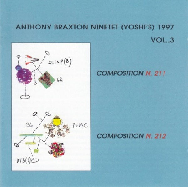 Anthony Braxton -ninetet- - Yoshi's 1997 vol. 3 (CD) - Discords.nl