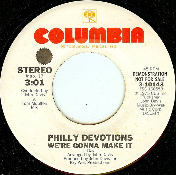 Philly Devotions - We're Gonna Make It (7-inch Tweedehands) - Discords.nl