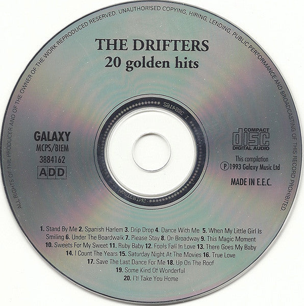 Drifters, The - 20 Golden Hits (CD Tweedehands) - Discords.nl