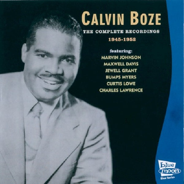 Calvin Boze - Complete recordings (CD)