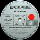 Weeks & Co. - Rock Your World (Joho, Joho) (12" Tweedehands) - Discords.nl