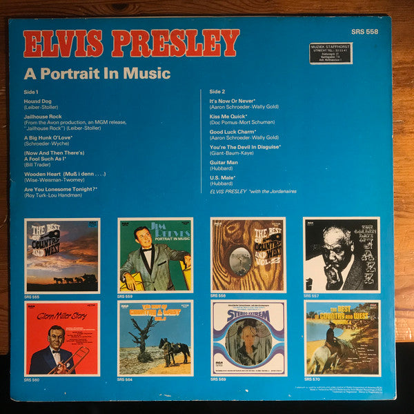 Elvis Presley - A Portrait In Music (LP Tweedehands) - Discords.nl