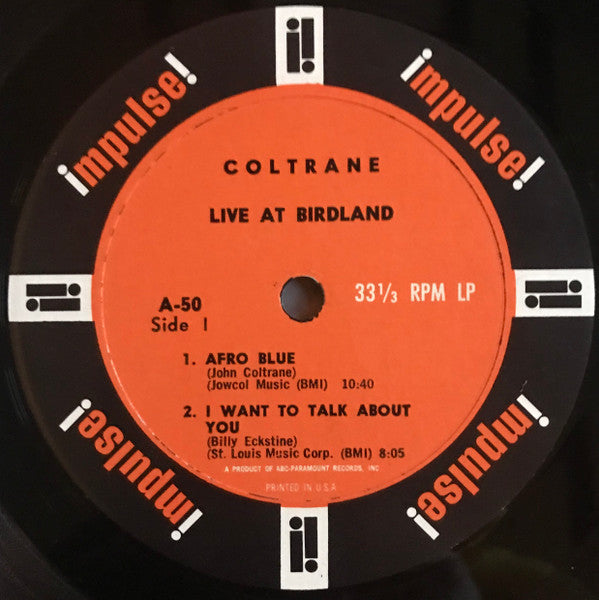 John Coltrane - Live At Birdland (LP) - Discords.nl