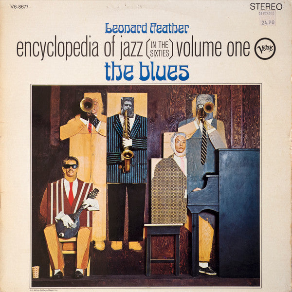 Various - Leonard Feather Encyclopedia Of Jazz In The '60's Volume One The Blues (LP Tweedehands)