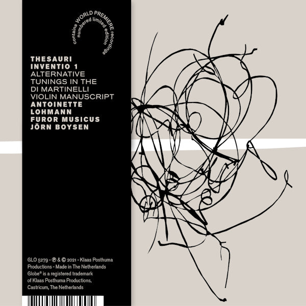 Antoinette Lohmann - Thesauri iventio 1 & 2 (CD) - Discords.nl