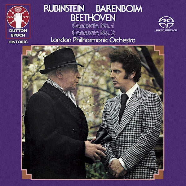 Daniel Barenboim & Artur Rubinstein - Beethoven concertos 1& 2 (CD)
