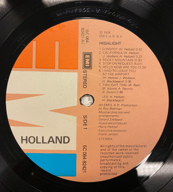 Highlight (2) - Highlight (LP Tweedehands) - Discords.nl