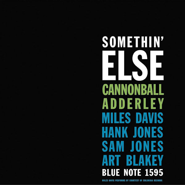 Cannonball Adderley - Somethin' else (CD) - Discords.nl