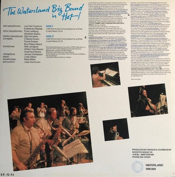Loek Dikker / Waterland Big Band - The Waterland Big Band Is Hot! - Live Volume II (LP Tweedehands) - Discords.nl