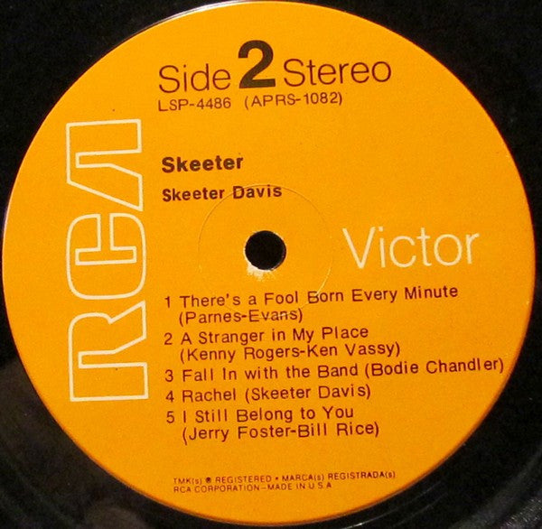 Skeeter Davis - Skeeter (LP Tweedehands) - Discords.nl