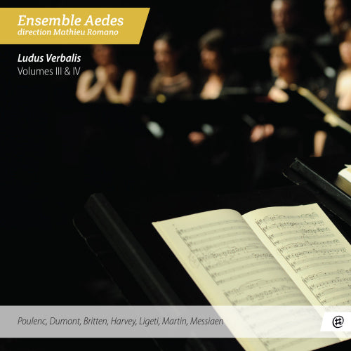 Ensemble Aedes - Ludus verbalis vol.3 & 4 (CD) - Discords.nl