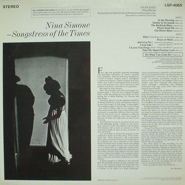 Nina Simone - 'Nuff Said! (LP Tweedehands) - Discords.nl