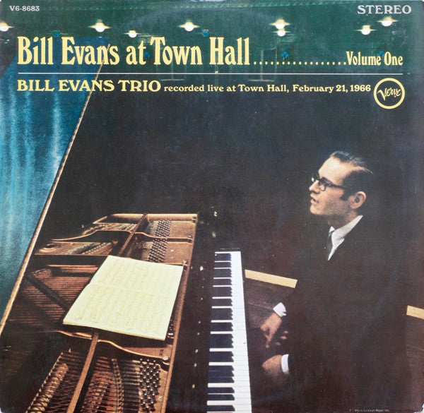 Bill Evans Trio, The - Bill Evans At Town Hall (Volume One) (LP Tweedehands) - Discords.nl