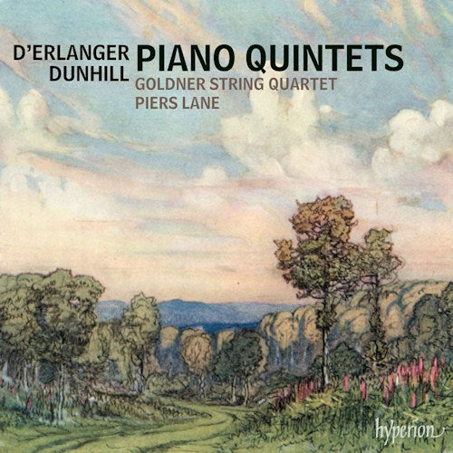 Goldner String Quartet/piers Lane - D'erlanger/dunhill: piano quintets (CD) - Discords.nl