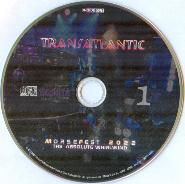 TransAtlantic - Morsefest 2022 (The Absolute Whirlwind) (CD) - Discords.nl