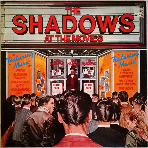 Shadows, The - The Shadows At The Movies (LP Tweedehands)