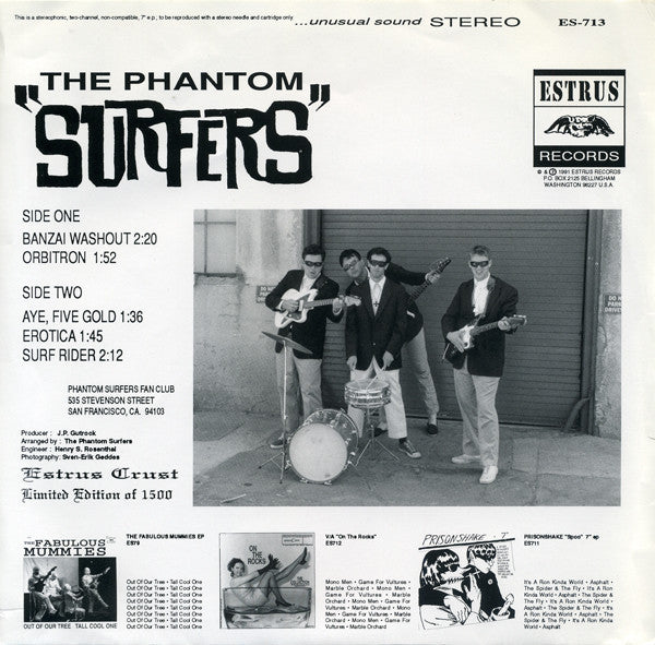 Phantom Surfers, The - Orbitron (7-inch Tweedehands) - Discords.nl