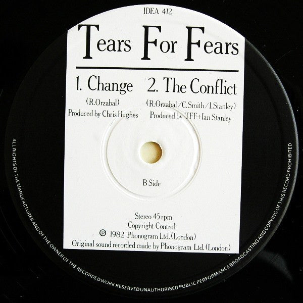 Tears For Fears - Change (7-inch Tweedehands) - Discords.nl