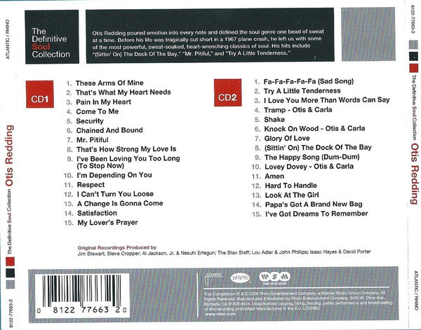 Otis Redding - The Definitive Soul Collection (CD) - Discords.nl