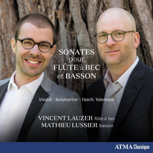 Vincent Lauzer /mathieu Lussier - Sonates pour flute a bec et basson (CD) - Discords.nl