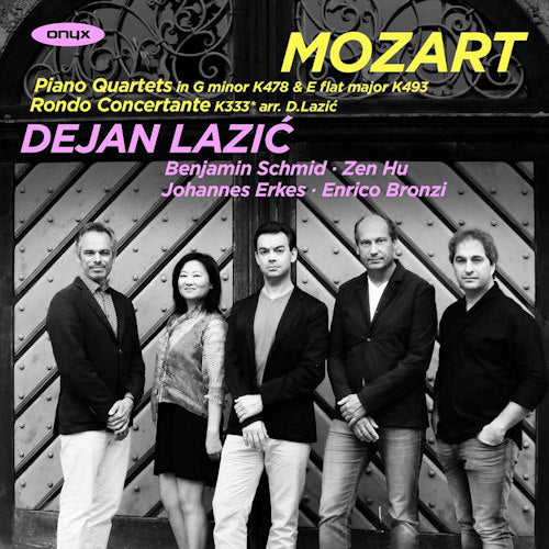 Dejan Lazic - Mozart piano quartets in g minor k478 & e flat major (CD) - Discords.nl