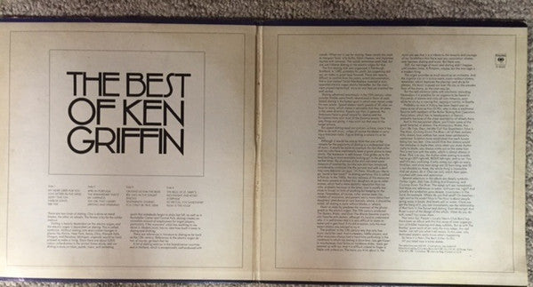 Ken Griffin (2) - The Best Of Ken Griffin (LP Tweedehands) - Discords.nl