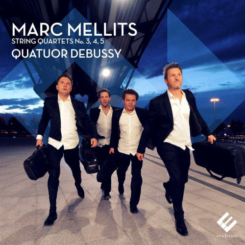 M. Mellits - String quartets no.3, 4 & 5 (CD) - Discords.nl