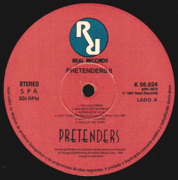 Pretenders, The - Pretenders II (LP Tweedehands) - Discords.nl