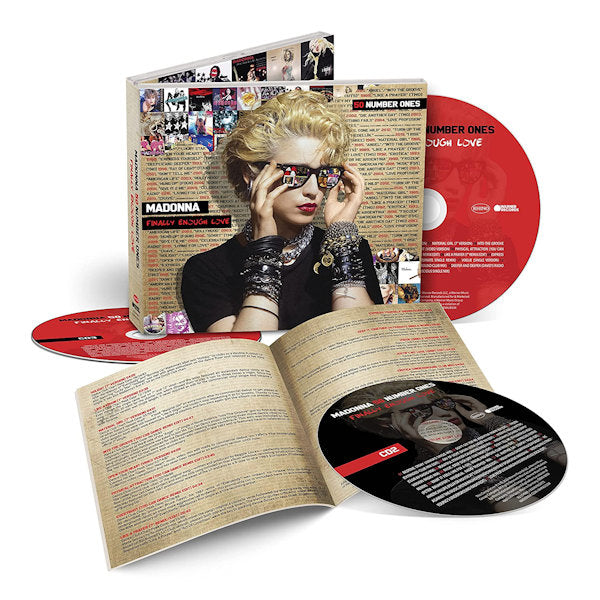 Madonna - Finally enough love: 50 number ones (CD) - Discords.nl