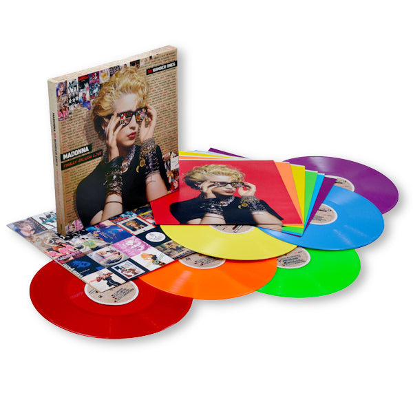 Madonna - Finally enough love: 50 number ones (rainbow edition) (LP) - Discords.nl