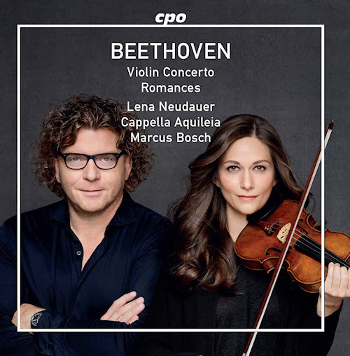 Lena Neudauer /cappella Aquileia - Beethoven: violin concerto op.61/violin romance no.2 op (LP) - Discords.nl