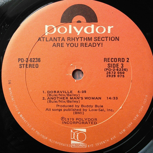 Atlanta Rhythm Section - Are You Ready! (LP Tweedehands) - Discords.nl