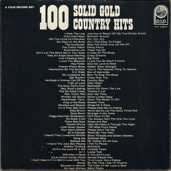 Various - 100 Solid Gold Country Hits (LP Tweedehands) - Discords.nl