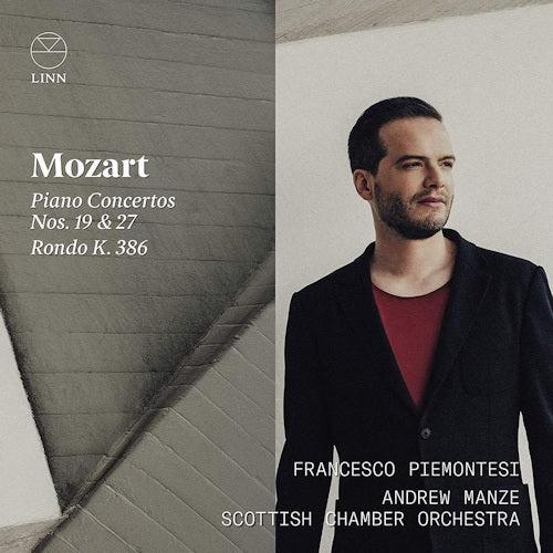 Francesco Piemontesi - Mozart piano concertos 19 & 27/rondo k.386 (CD) - Discords.nl