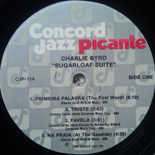 Charlie Byrd - Sugarloaf Suite (LP Tweedehands) - Discords.nl