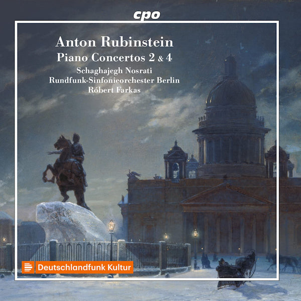 Schaghajegh Nosrati - Anton rubinstein: piano concertos 2 & 4 (CD) - Discords.nl