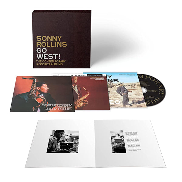 Sonny Rollins - Go west!: the contemporary records albums (CD) - Discords.nl