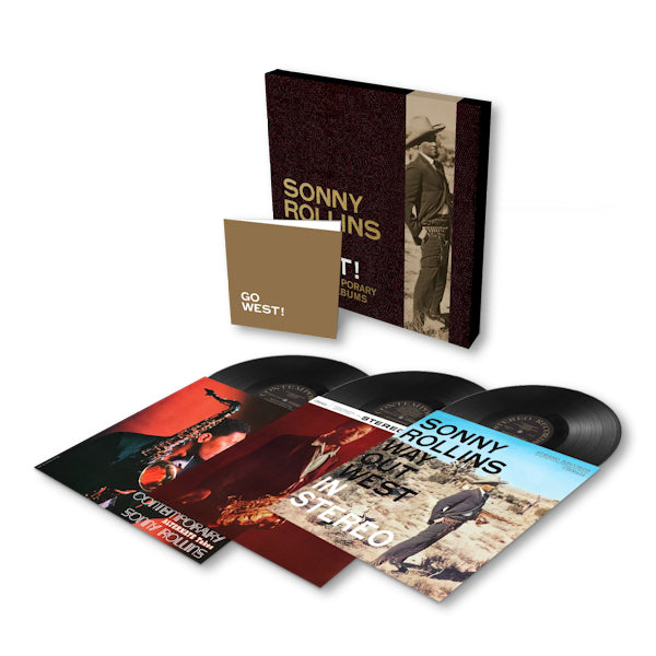 Sonny Rollins - Go west!: the contemporary records albums (LP) - Discords.nl