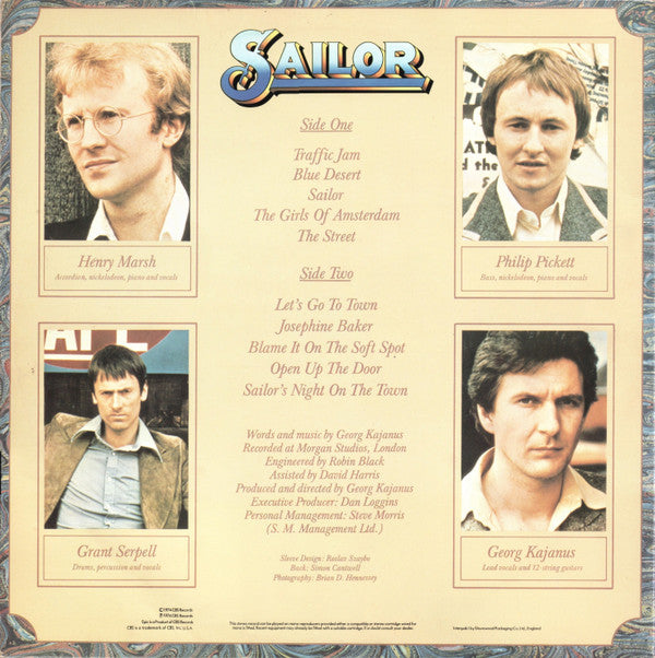 Sailor - Sailor (LP Tweedehands) - Discords.nl