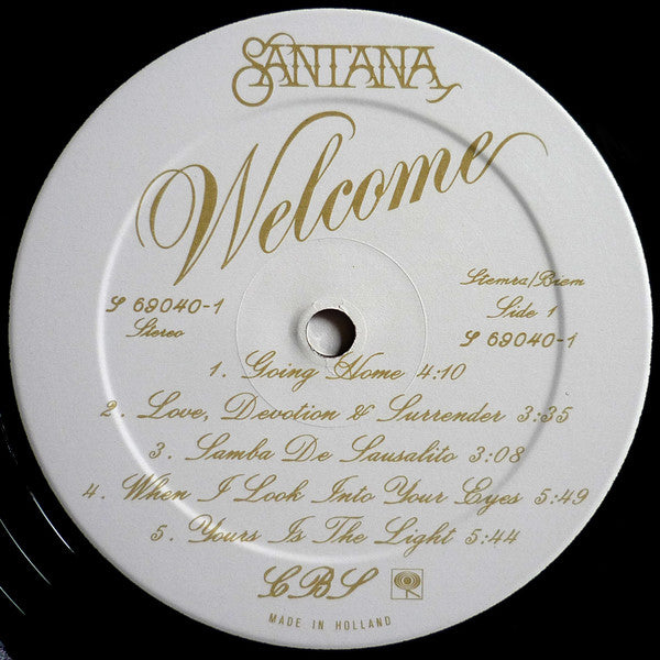 Santana - Welcome (LP Tweedehands) - Discords.nl