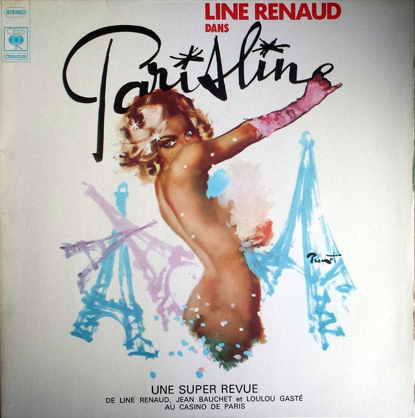 Line Renaud - Parisline (LP Tweedehands)