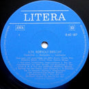 Bertolt Brecht - Ich, Bertolt Brecht (LP Tweedehands) - Discords.nl