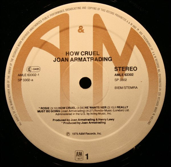 Joan Armatrading - How Cruel (LP Tweedehands) - Discords.nl
