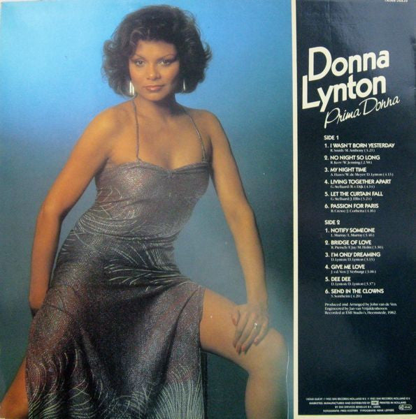 Donna Lynton - Prima Donna (LP Tweedehands) - Discords.nl