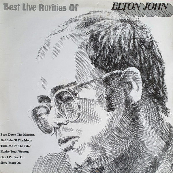 Elton John - Best Live Rarities Of Elton John (LP Tweedehands)